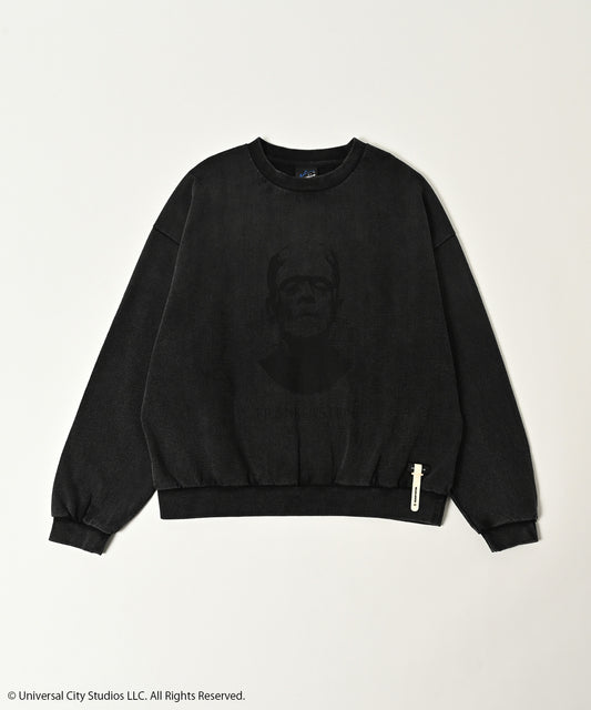 Frankenstein portrait crewneck