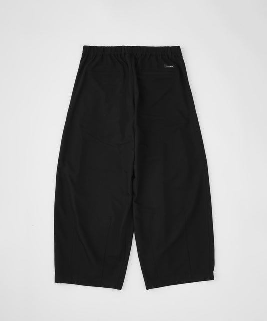 【予約】woolblend still tuck wide pants