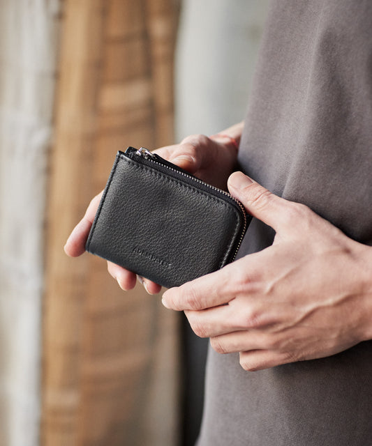shrink leather mini wallet_AP2319007_財布