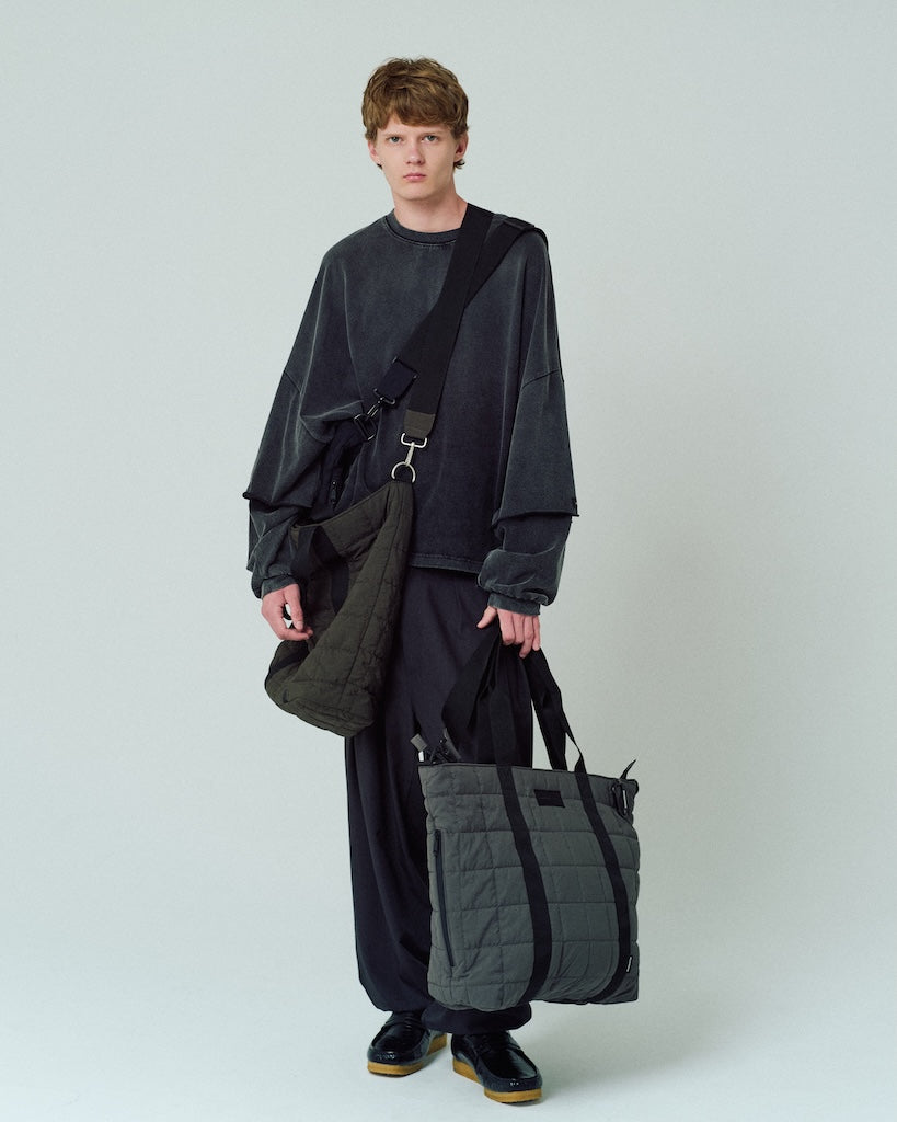 wide boxcut layered long sleeve