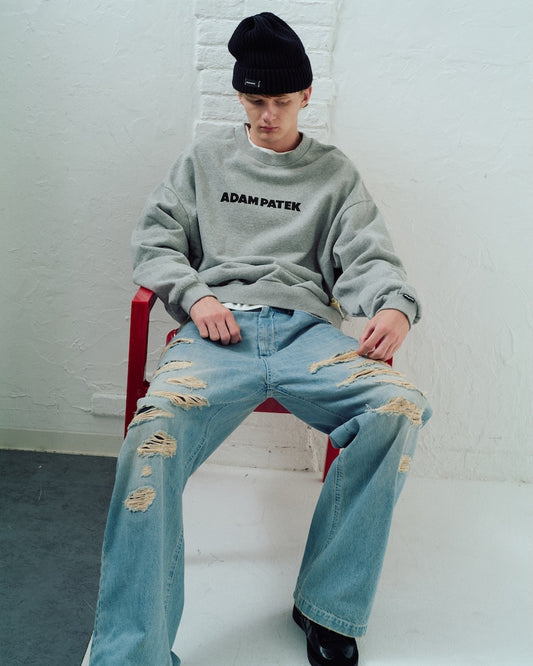destroy wide denim
