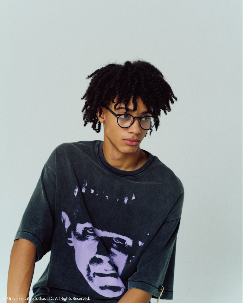 Frankenstein face print T