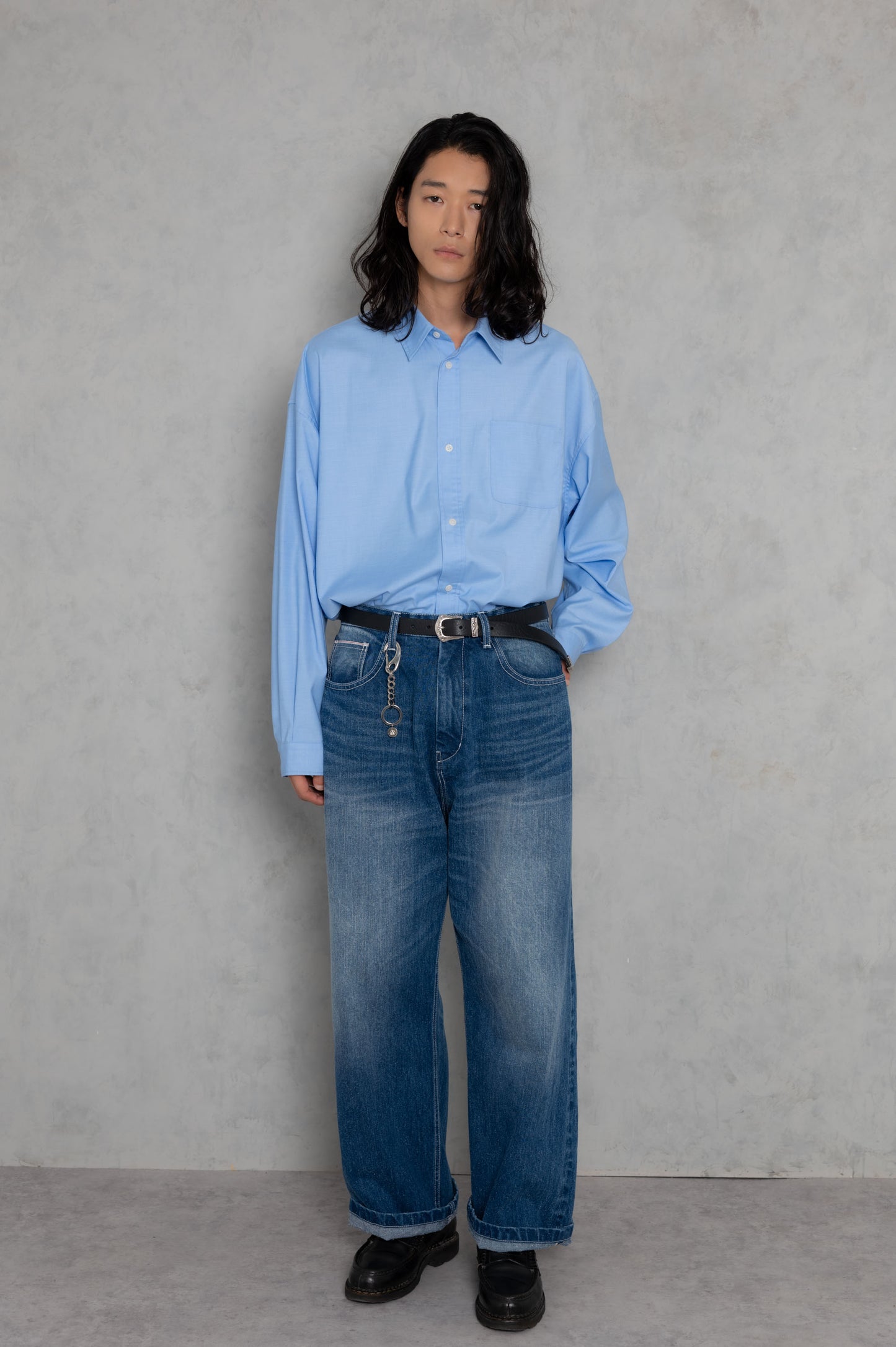 ap embroidery looose shirt_AP2425018_トップス