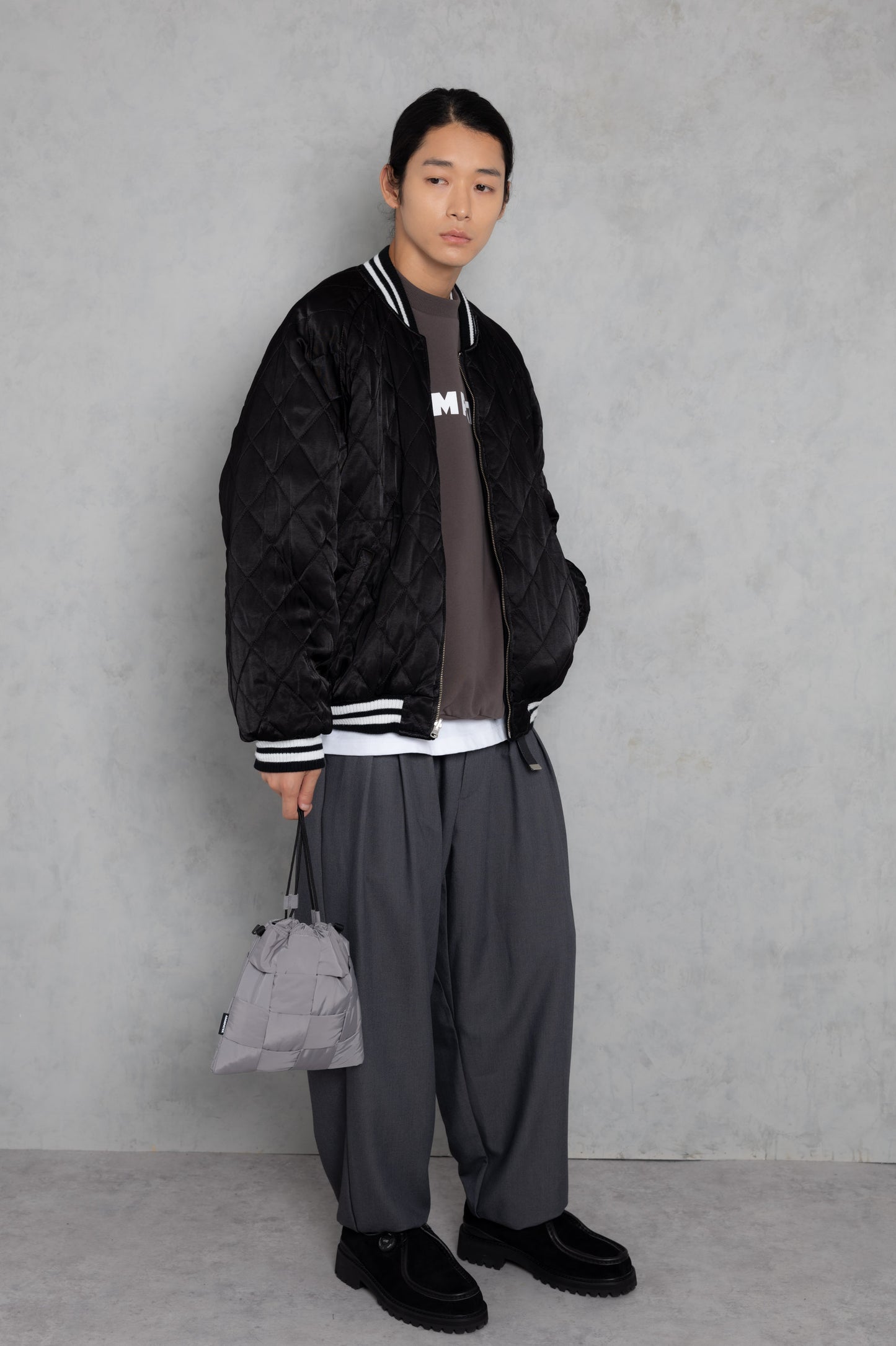 braided polyester drawstring bag_AP2429027_バッグ