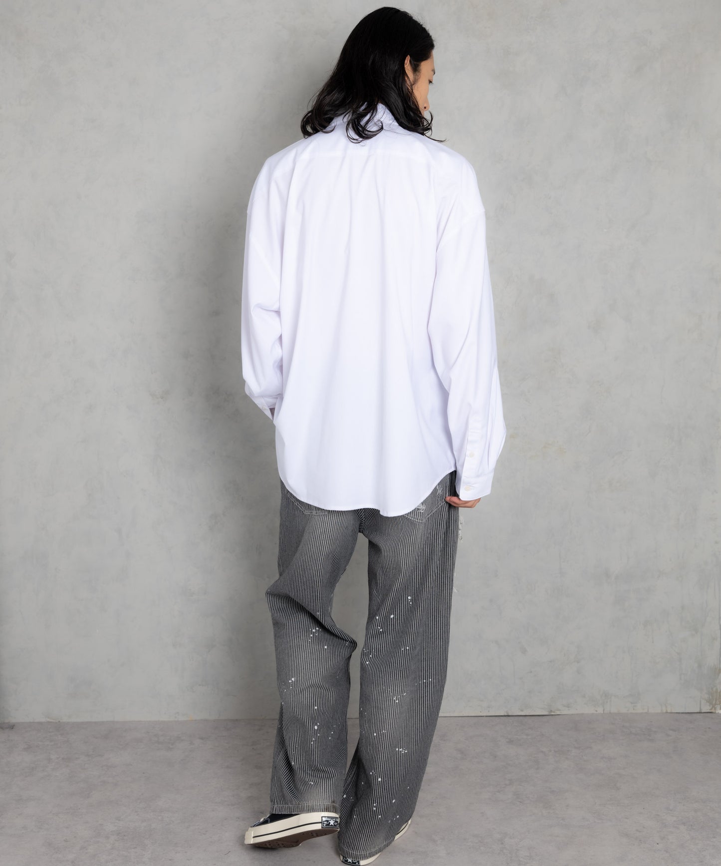 clash looose hickory denim_AP2428033_ボトムス