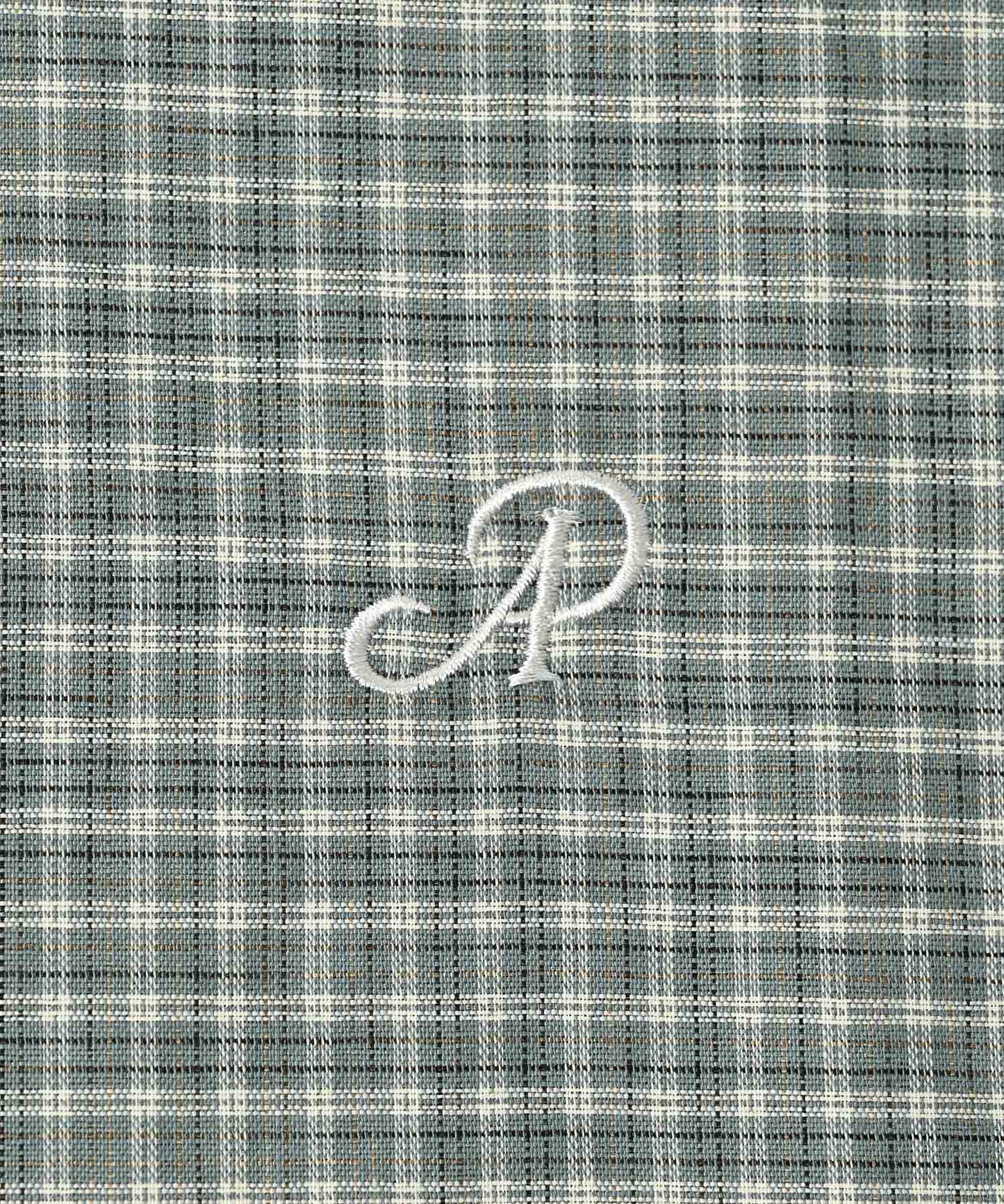 small check wide shirt
