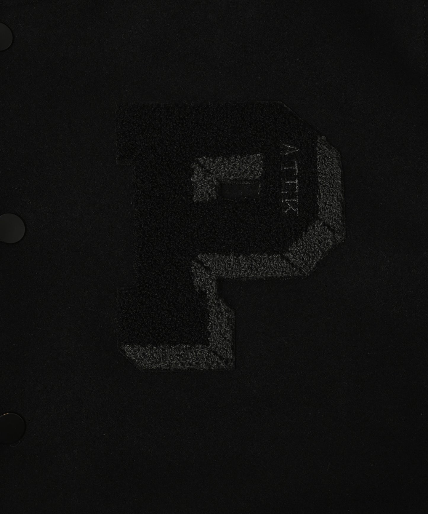 leather sleeves varsity jacket