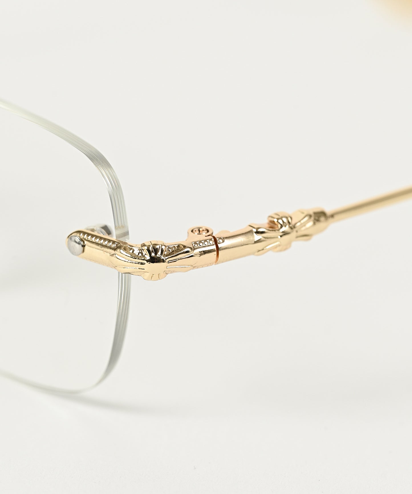 engraving rimless glasses