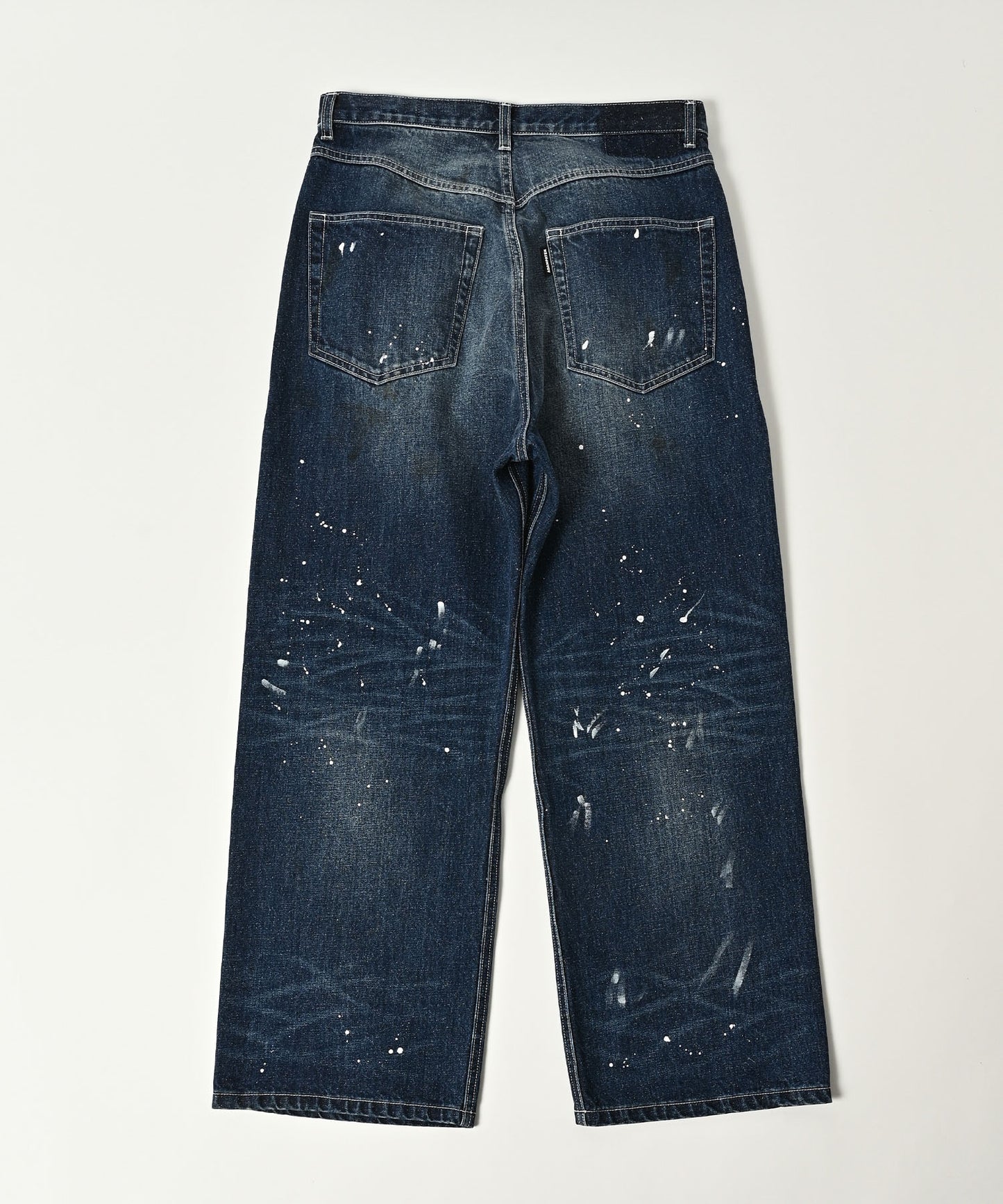 washed riot nep selvedge denim