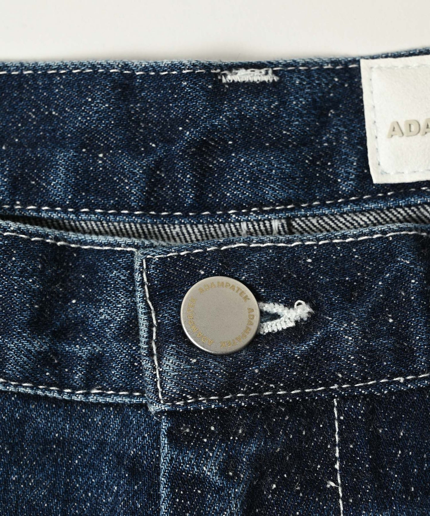 washed riot nep selvedge denim