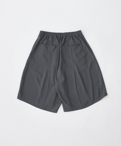 twill wide easy shorts