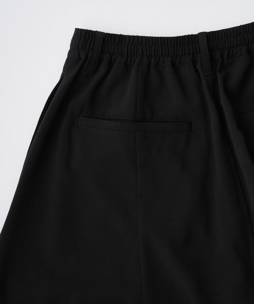 twill wide easy shorts
