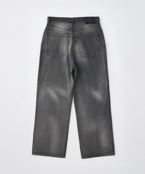 aged finish denim  pant
