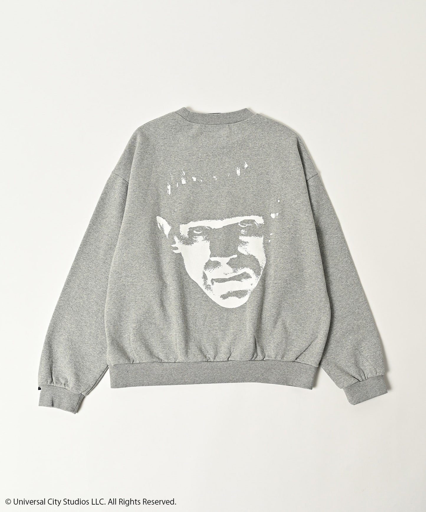 Frankenstein face print crewneck