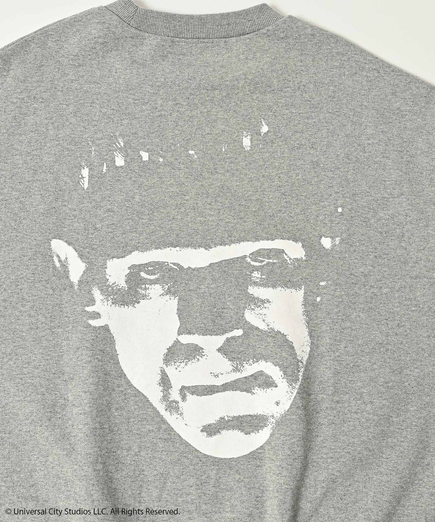 Frankenstein face print crewneck