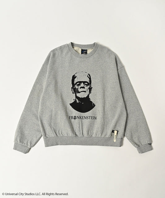 Frankenstein portrait crewneck