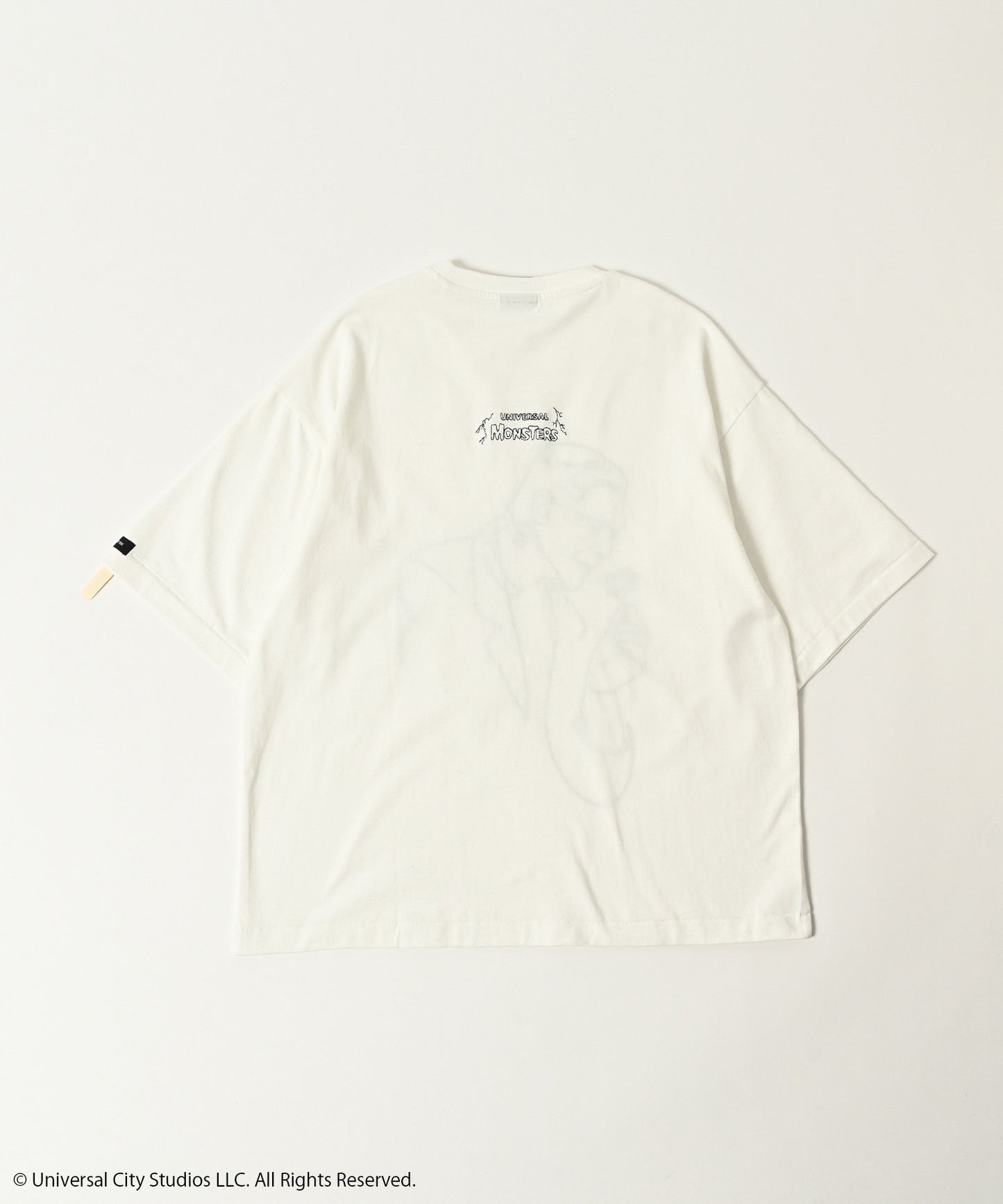 Frankenstein flower stitch T