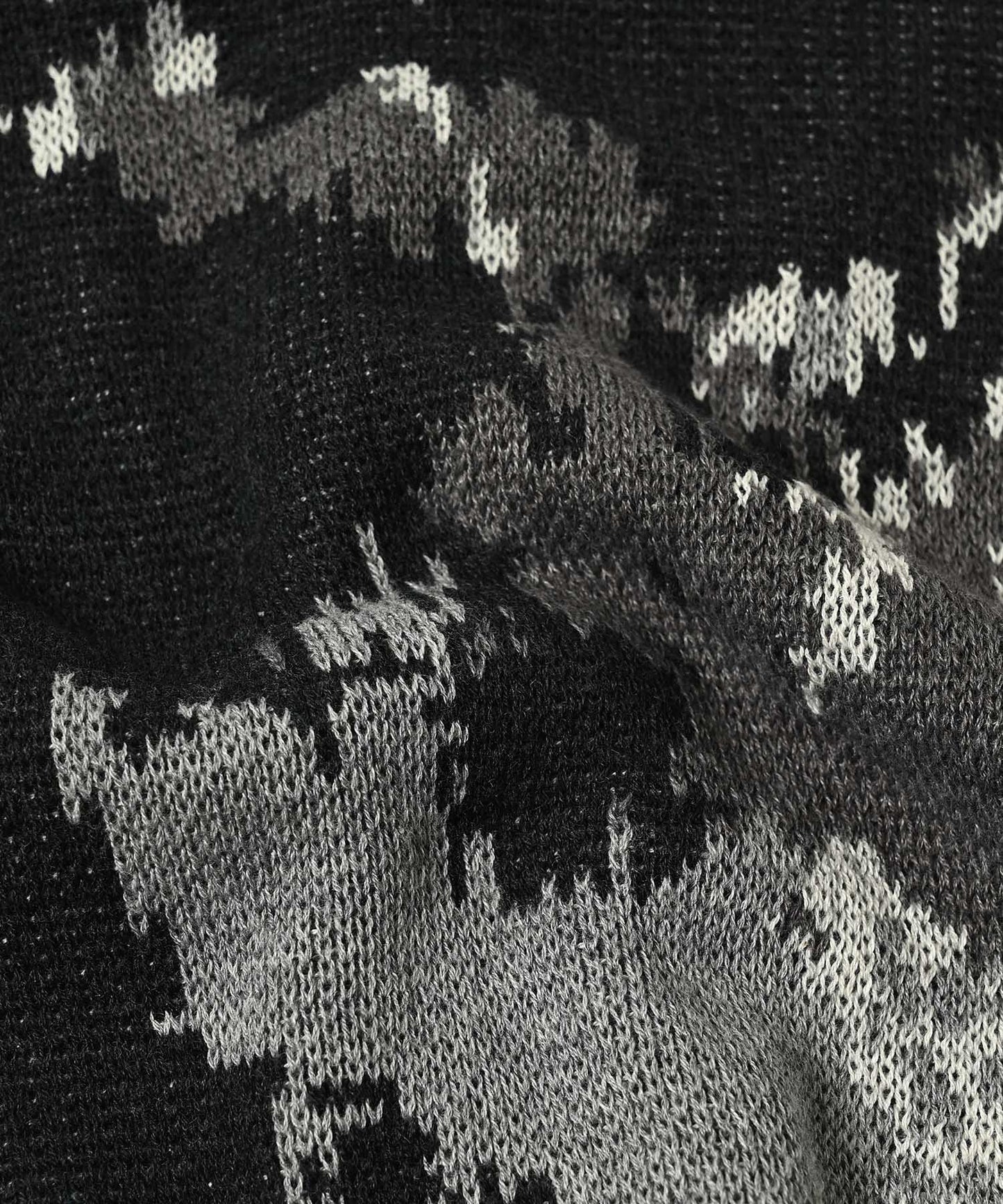 mad embroidered fade knit cardigan