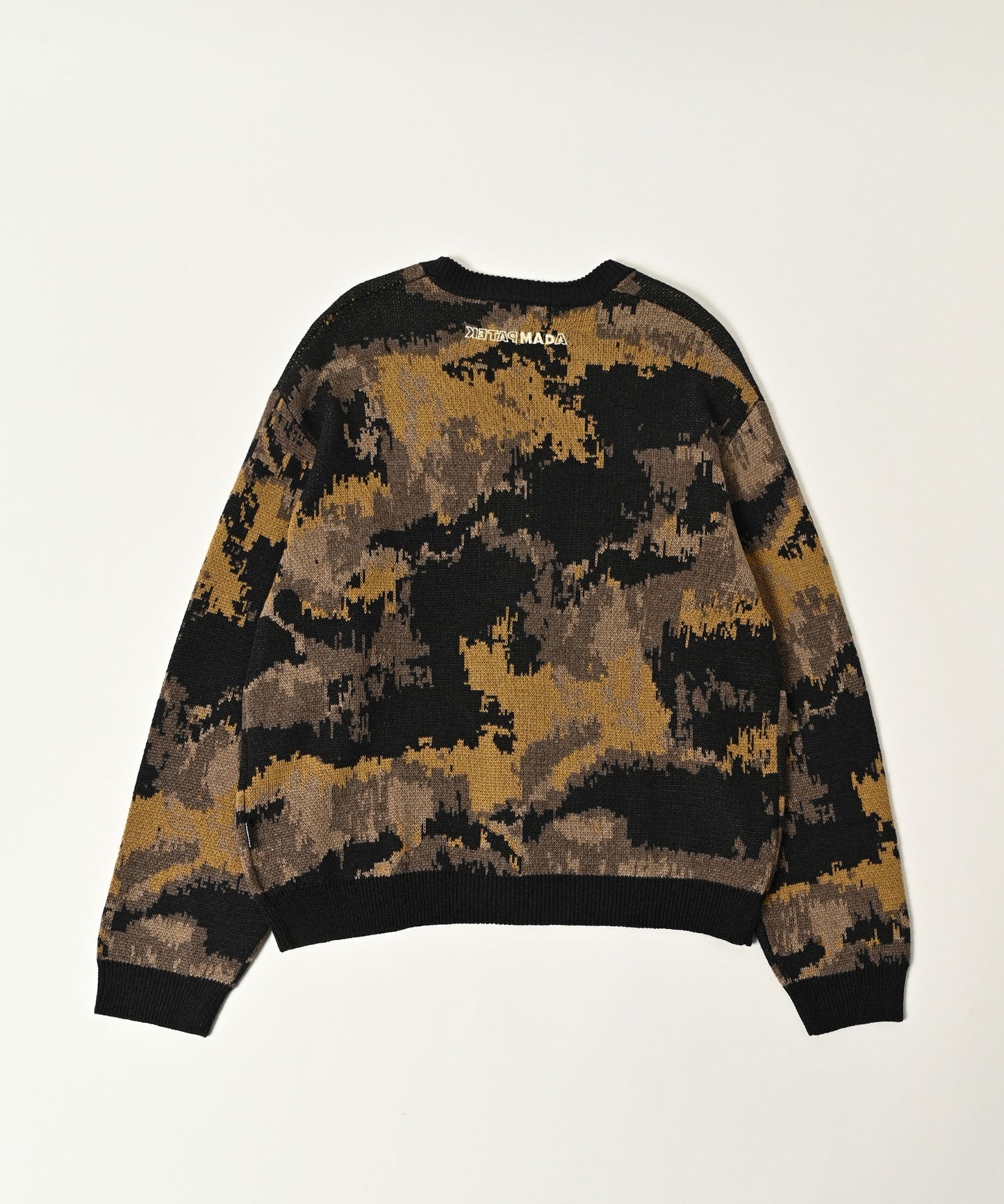 mad embroidered fade knit cardigan
