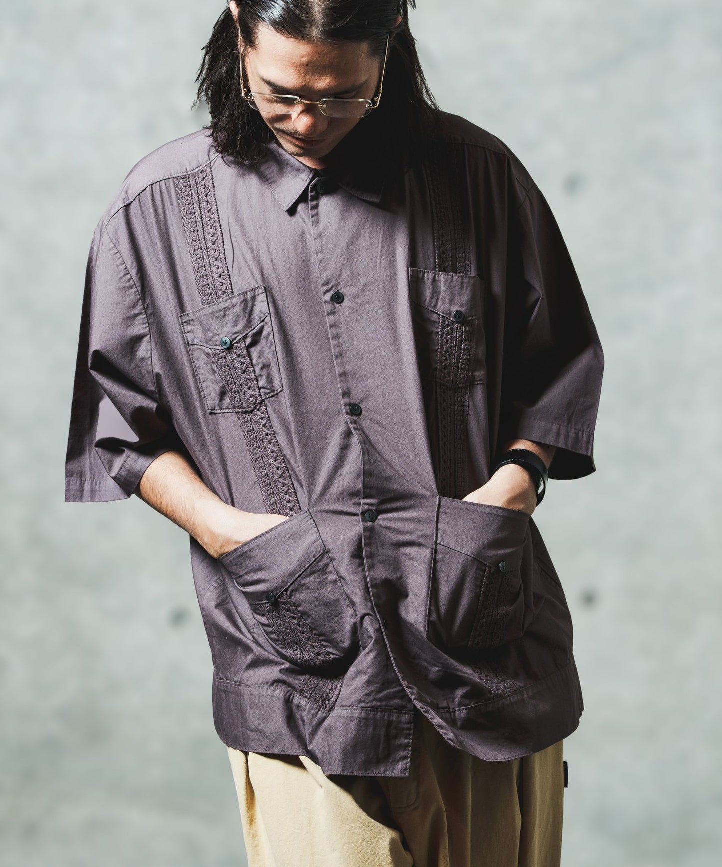 overdyed cuban shirt