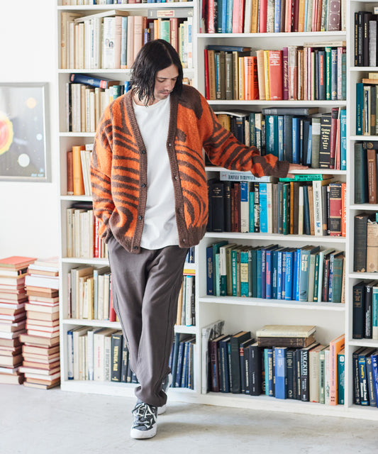 mohair mixed cardigan marble_ AP2221029_トップス