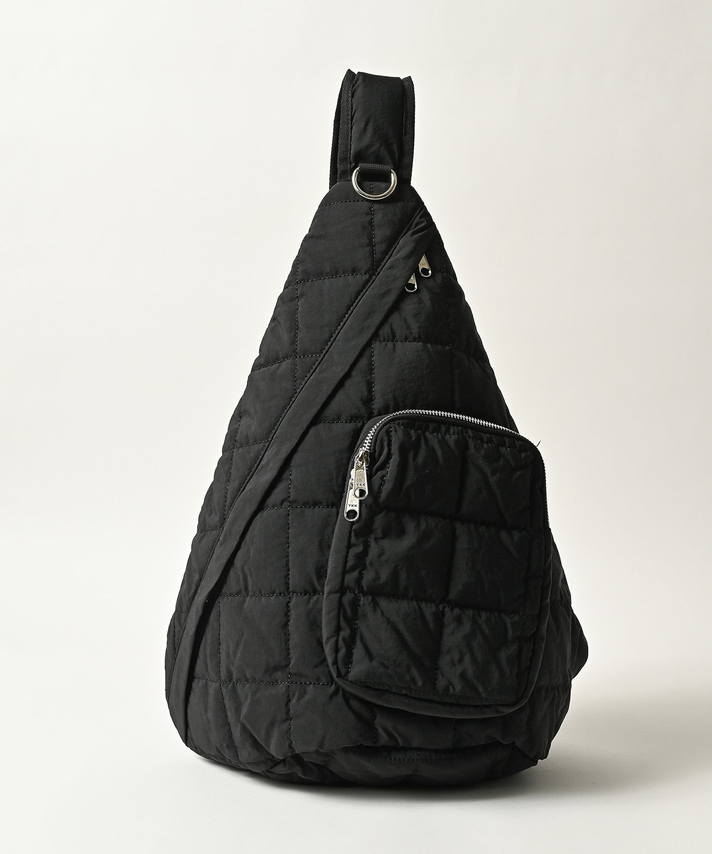 square quilt sling bag