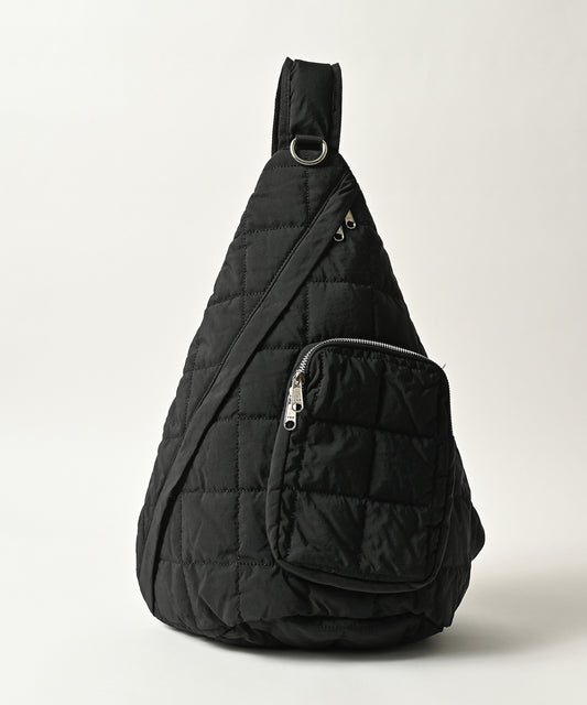 square quilt sling bag