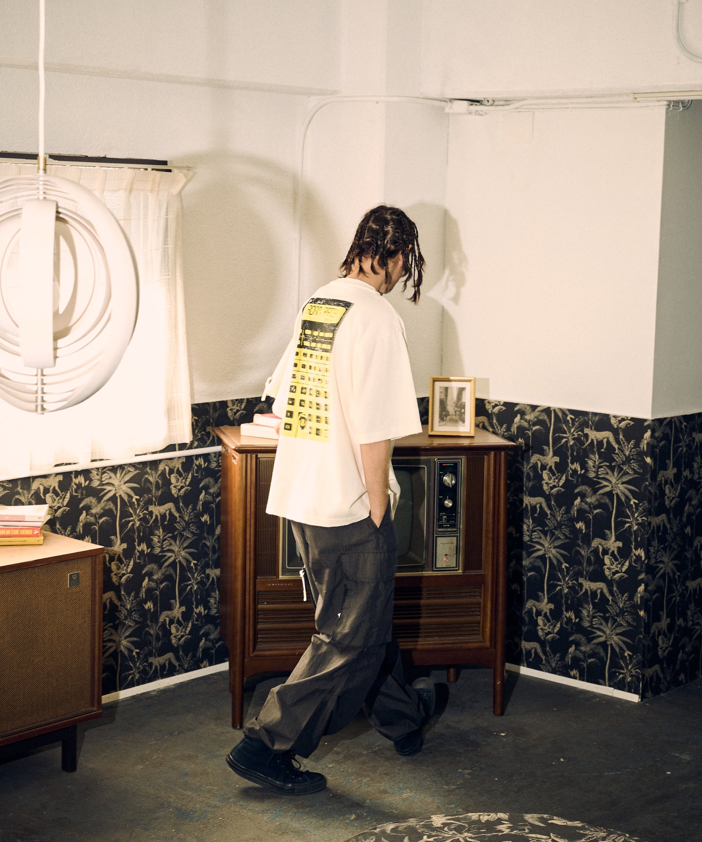 calculator short sleeve pigment_AP2414022_Tシャツ