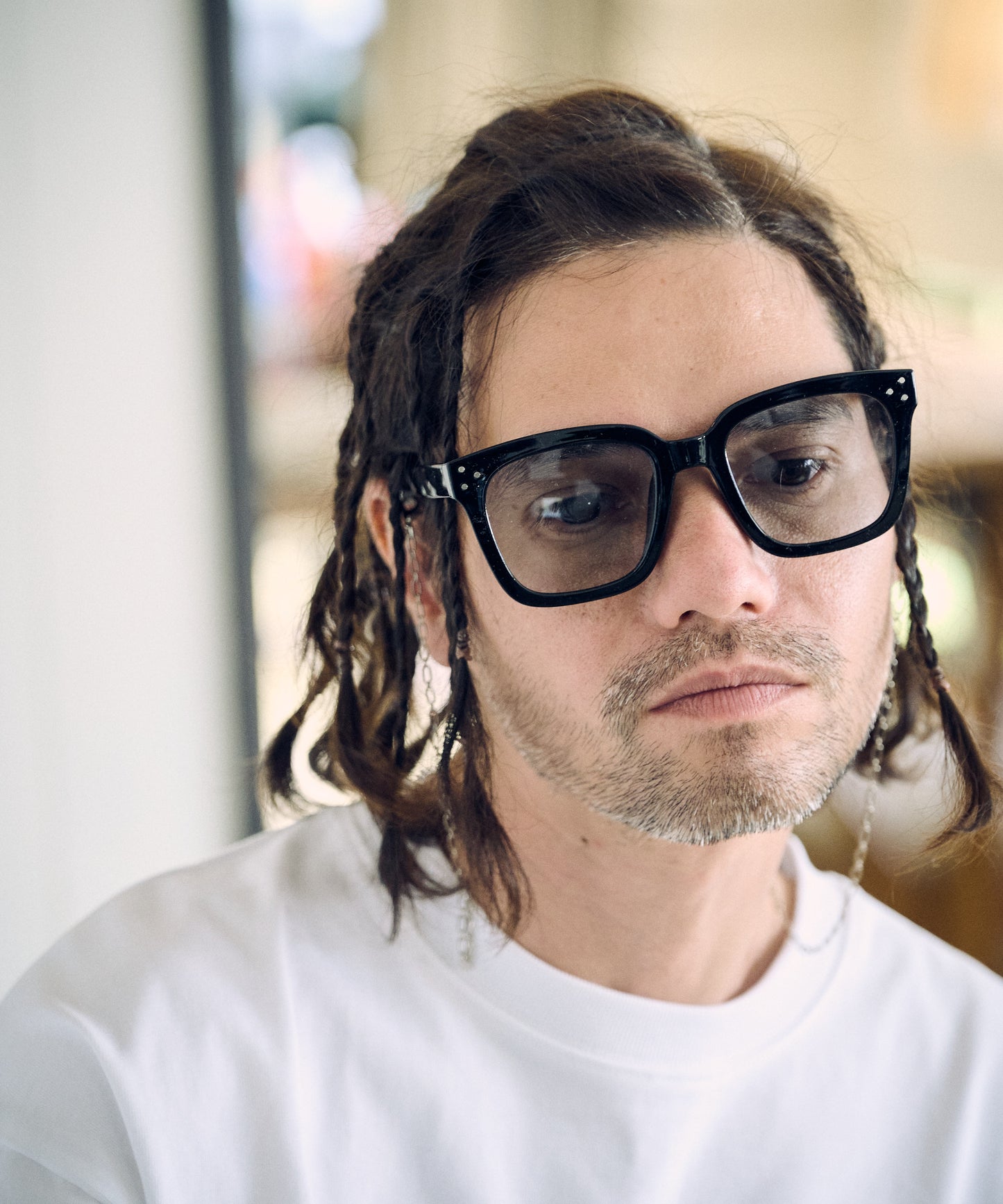 dimmable lens squaresunglasses_AP2419000_サングラス