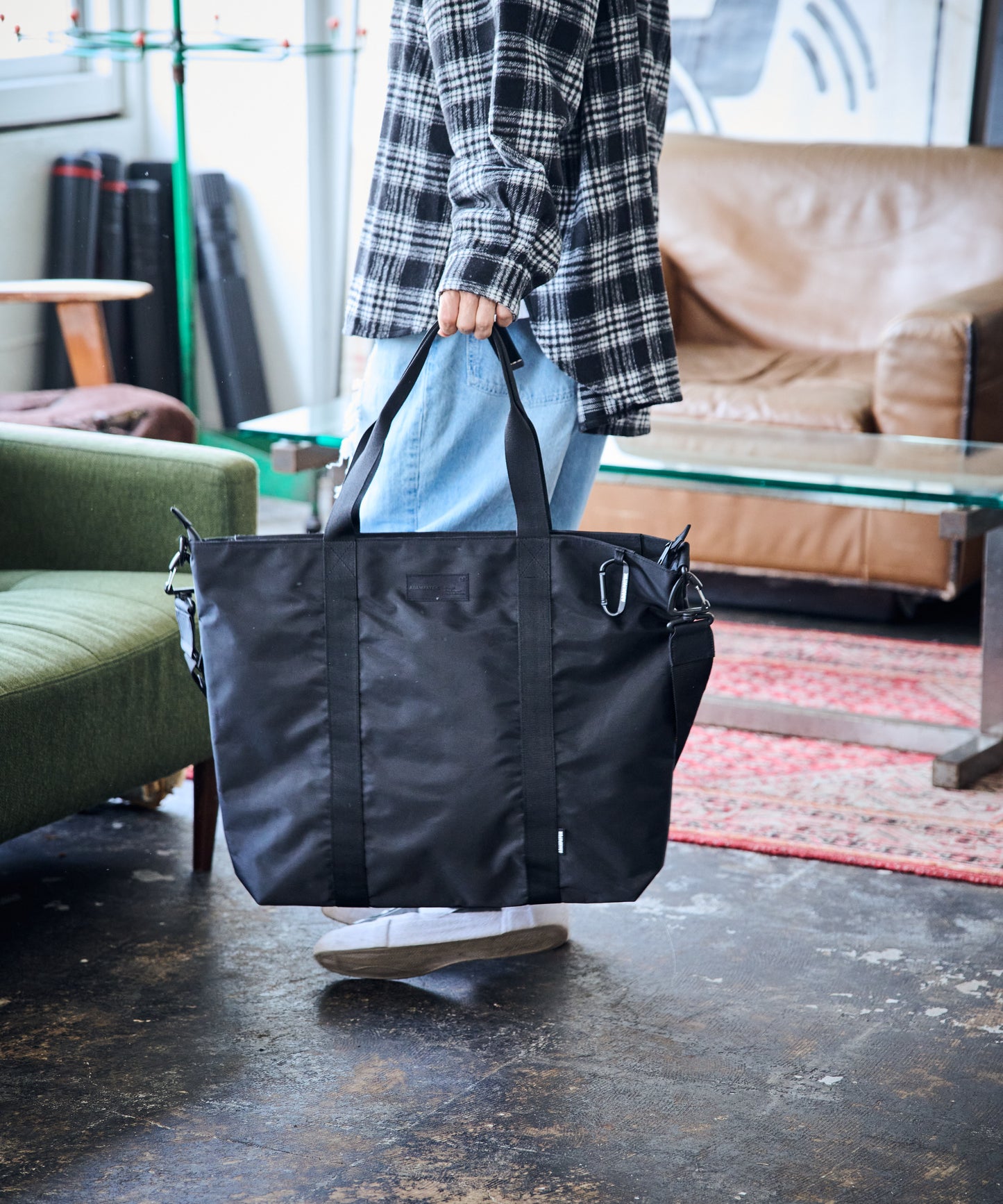 firm polyester tote bag_AP2429025_バッグ