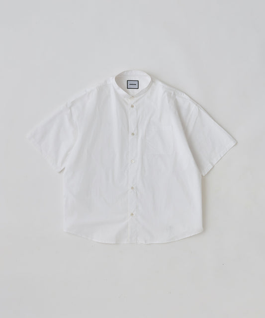 ap embroidery stand collar shirt
