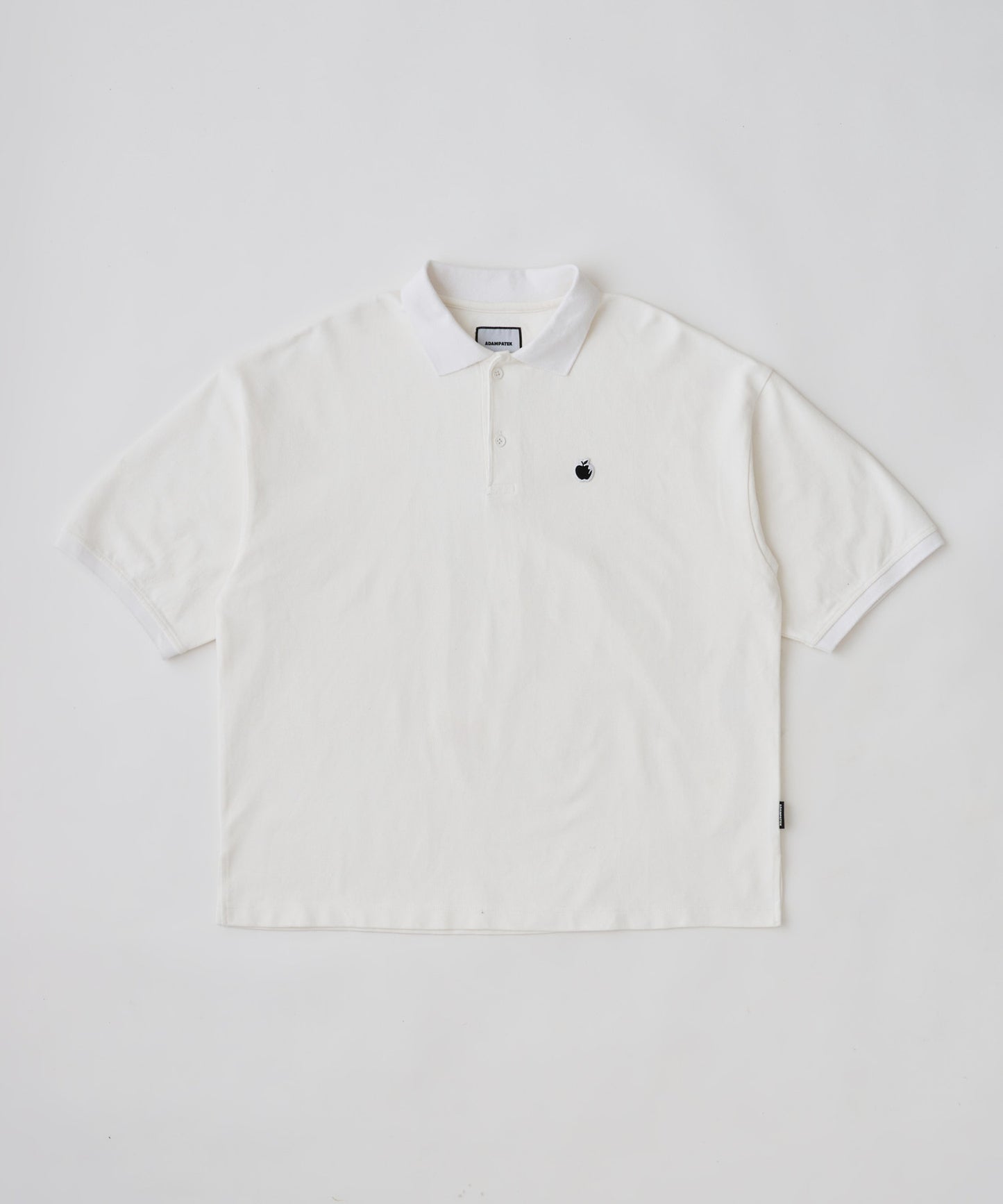 BITE APPLE patch polo shirt