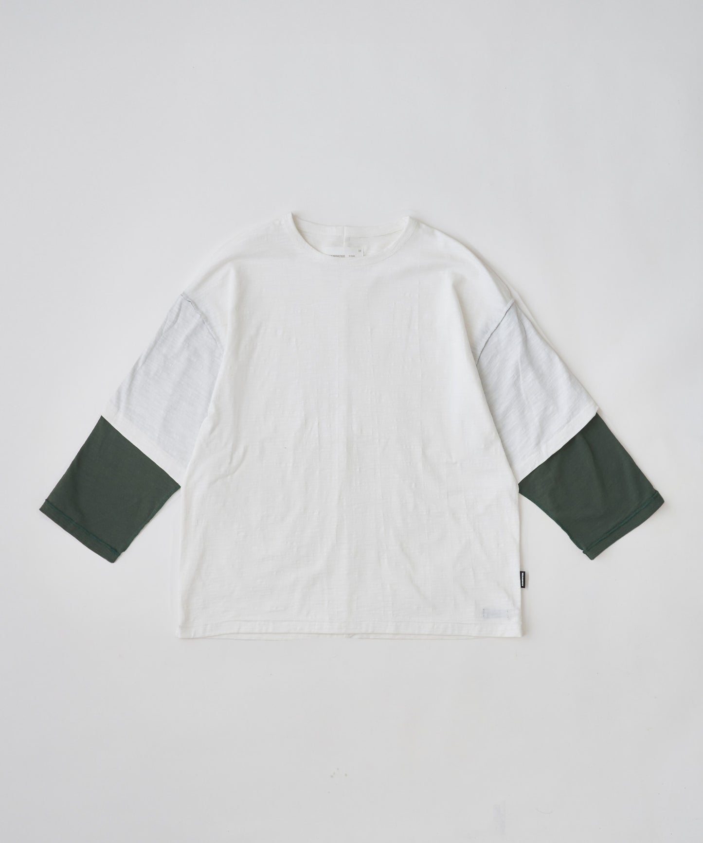 slub reversible two-tone 3/4 T