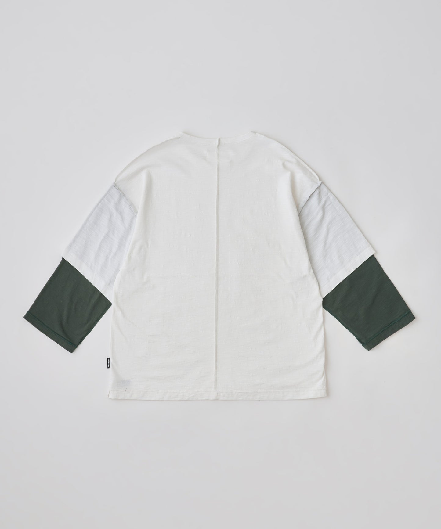 slub reversible two-tone 3/4 T