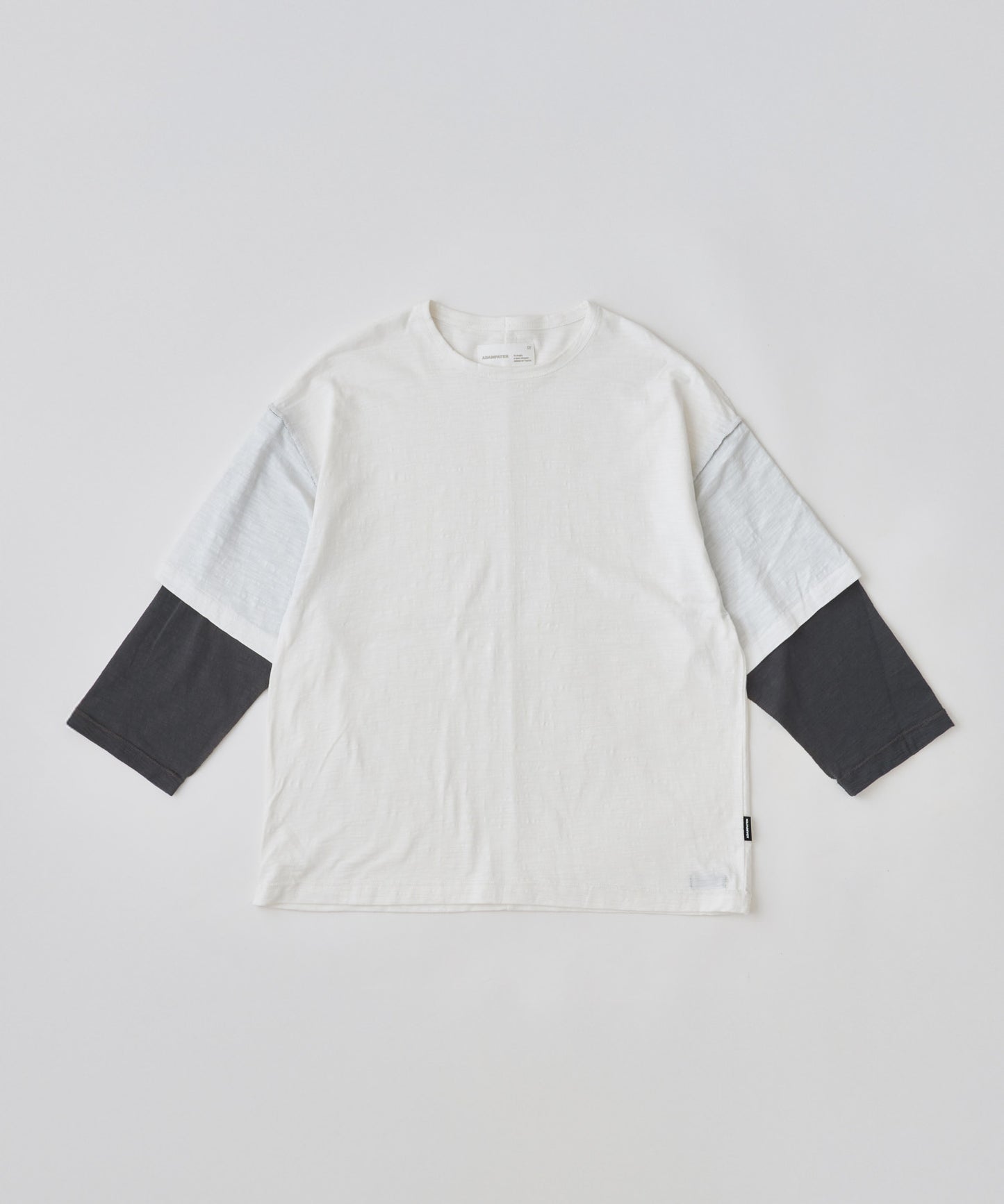 slub reversible two-tone 3/4 T