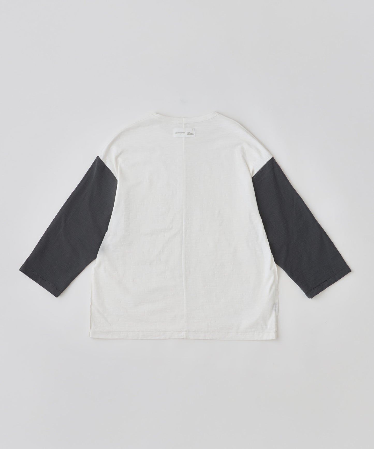 slub reversible two-tone 3/4 T