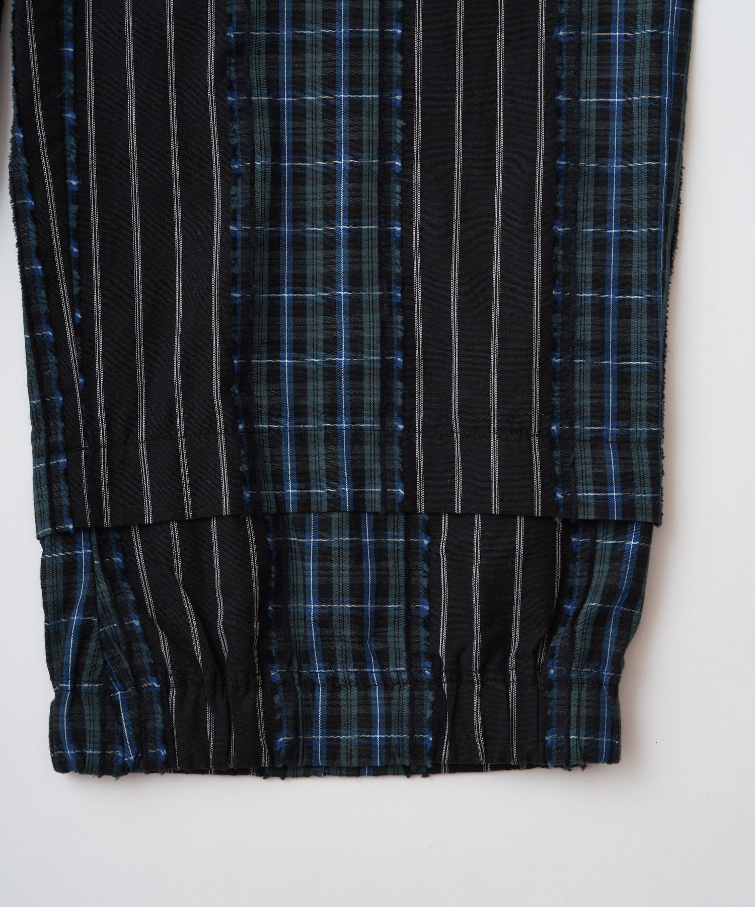 jacquard check-stripe easy pants – ADAMPATEK