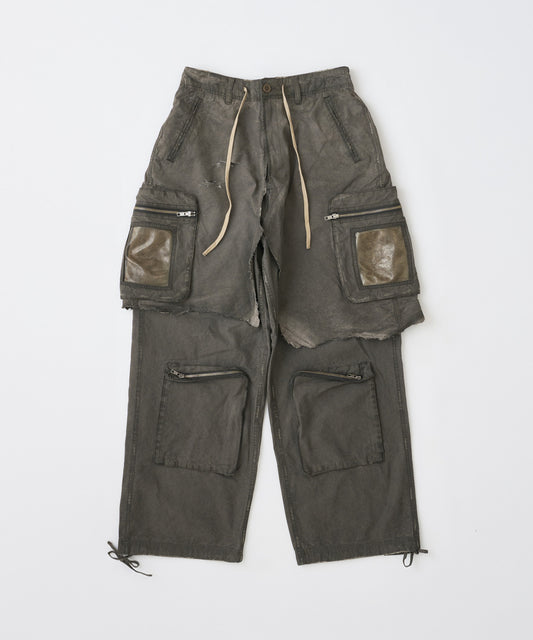 grunge layered Cargo Pants