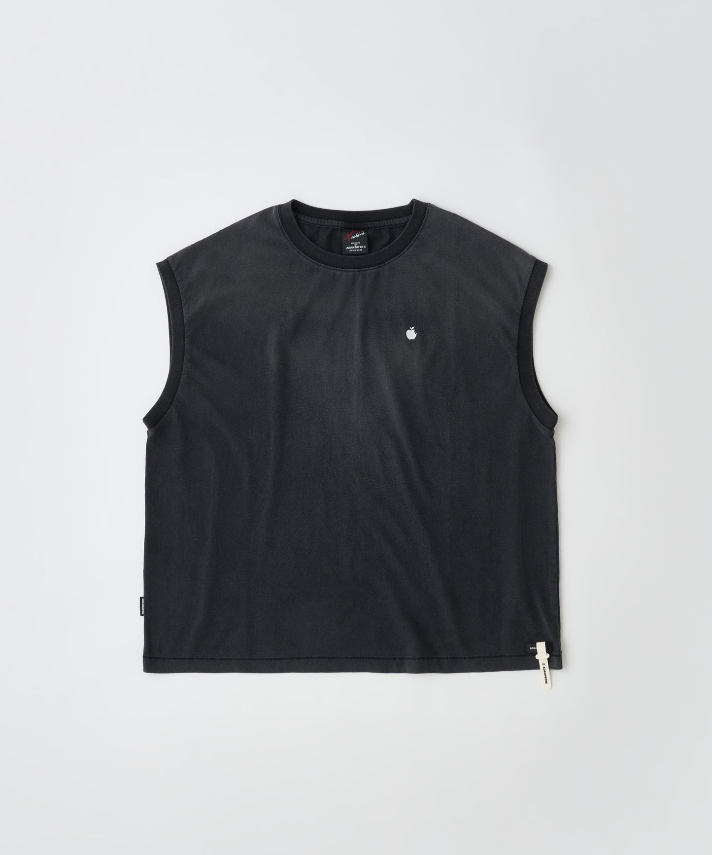 basic logo aging sleeveless