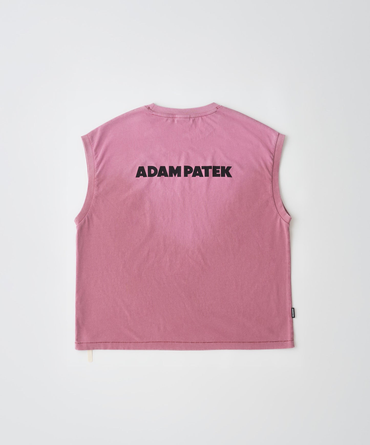 basic logo aging sleeveless