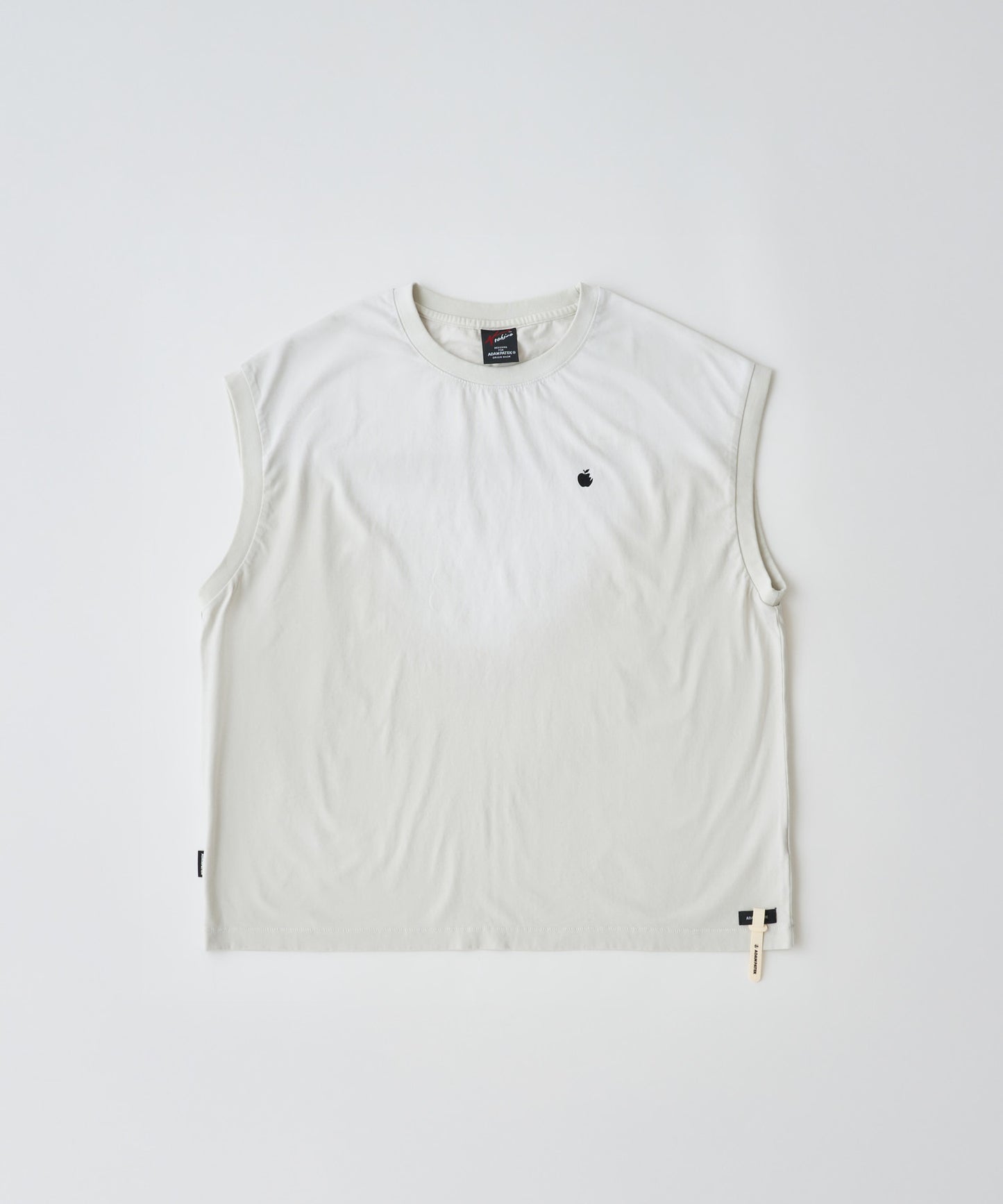 basic logo aging sleeveless