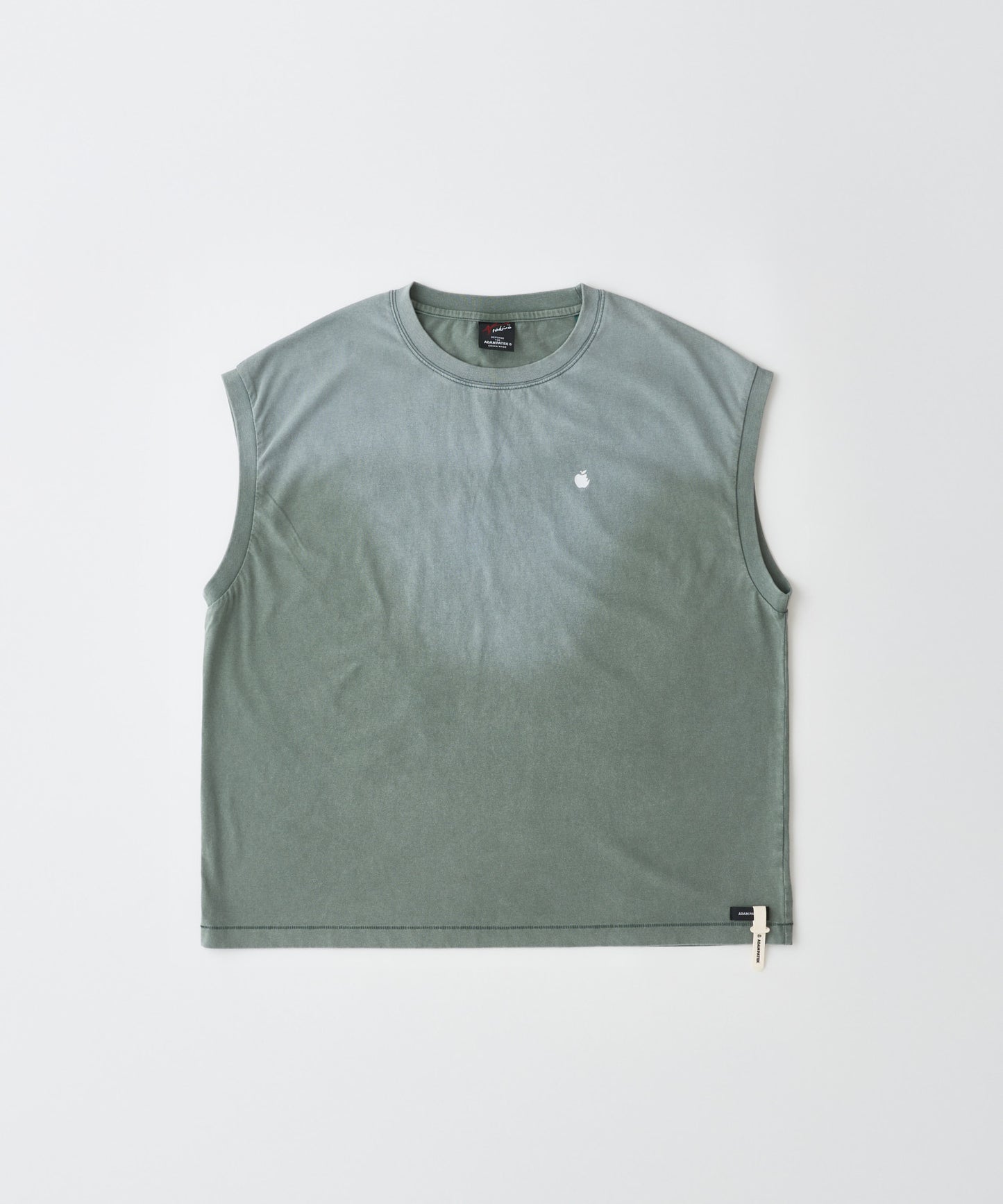 basic logo aging sleeveless