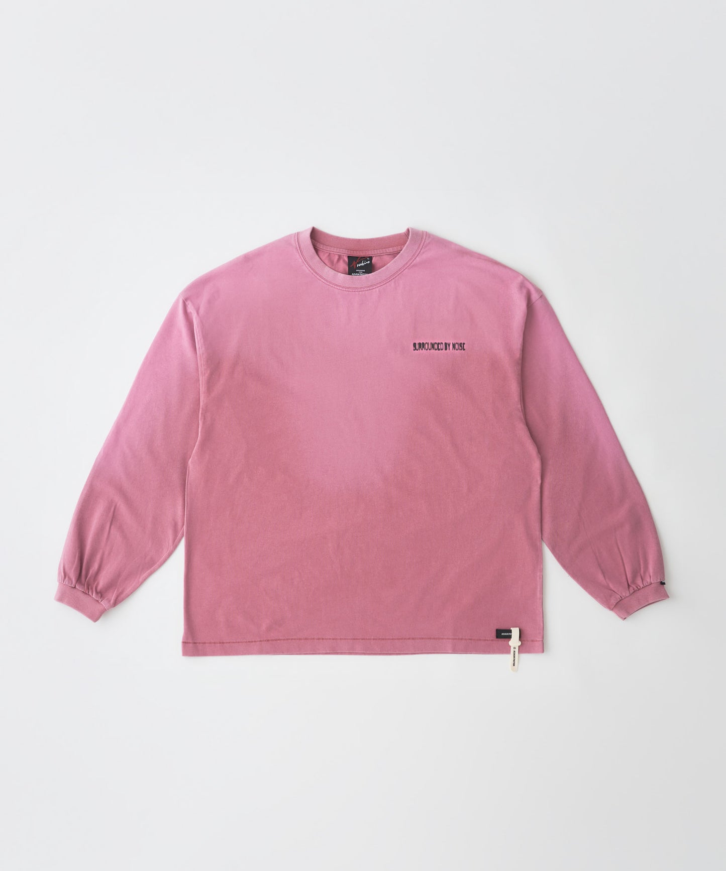 noise  aging embroidered long-sleeved T