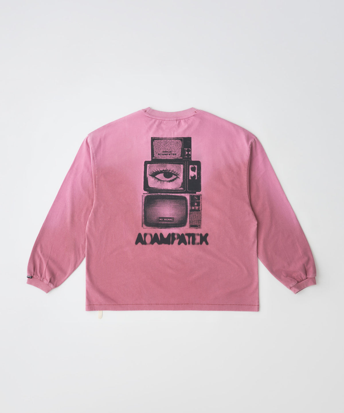 noise aging embroidered long-sleeved T – ADAM PATEK