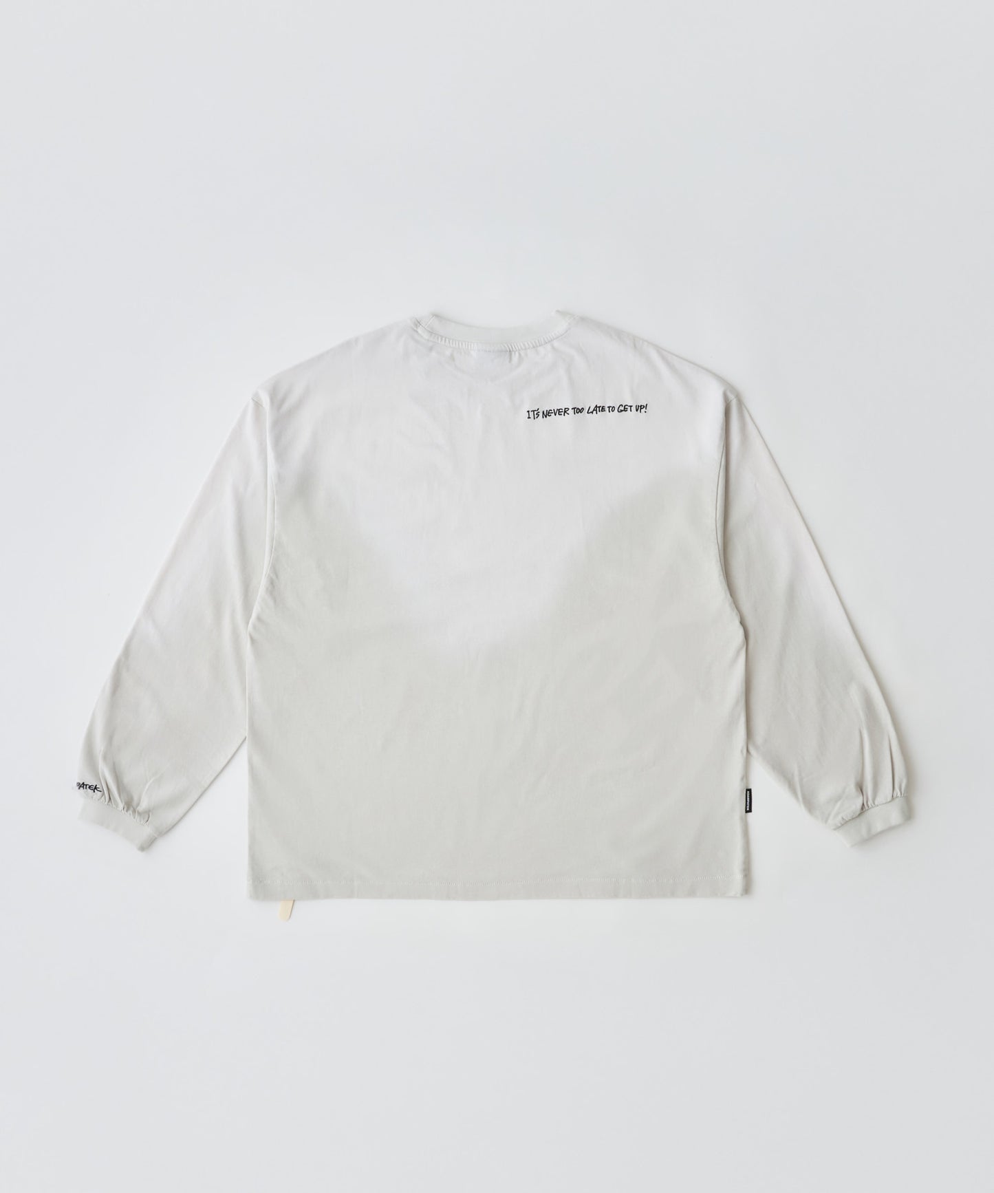 gallagher aging embroidered long-sleeved T