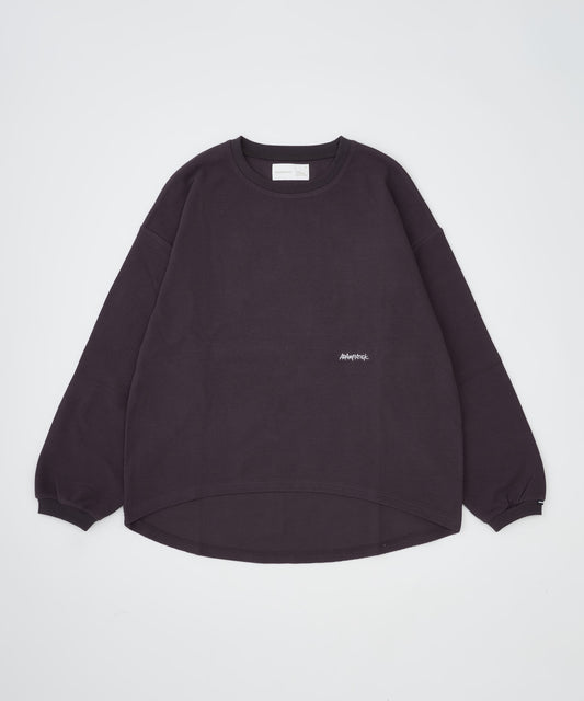 【予約】waffle soft roundedhem loose shirt