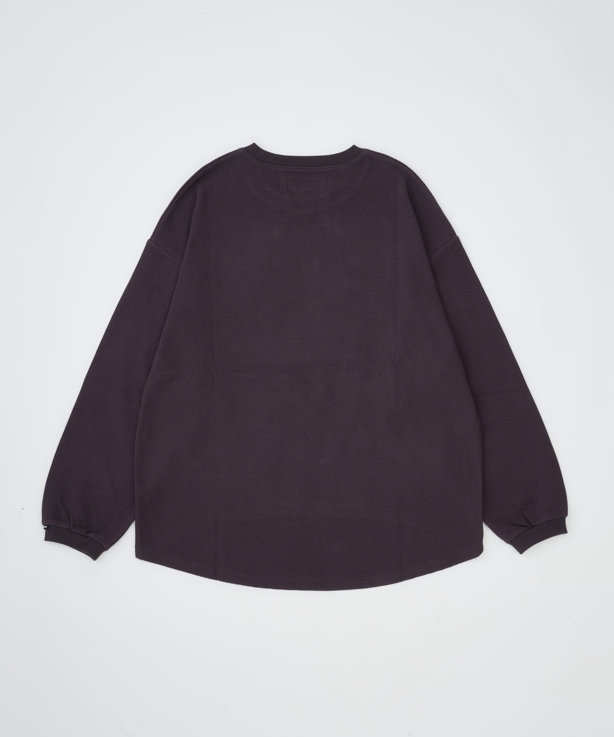 【予約】waffle soft roundedhem loose shirt