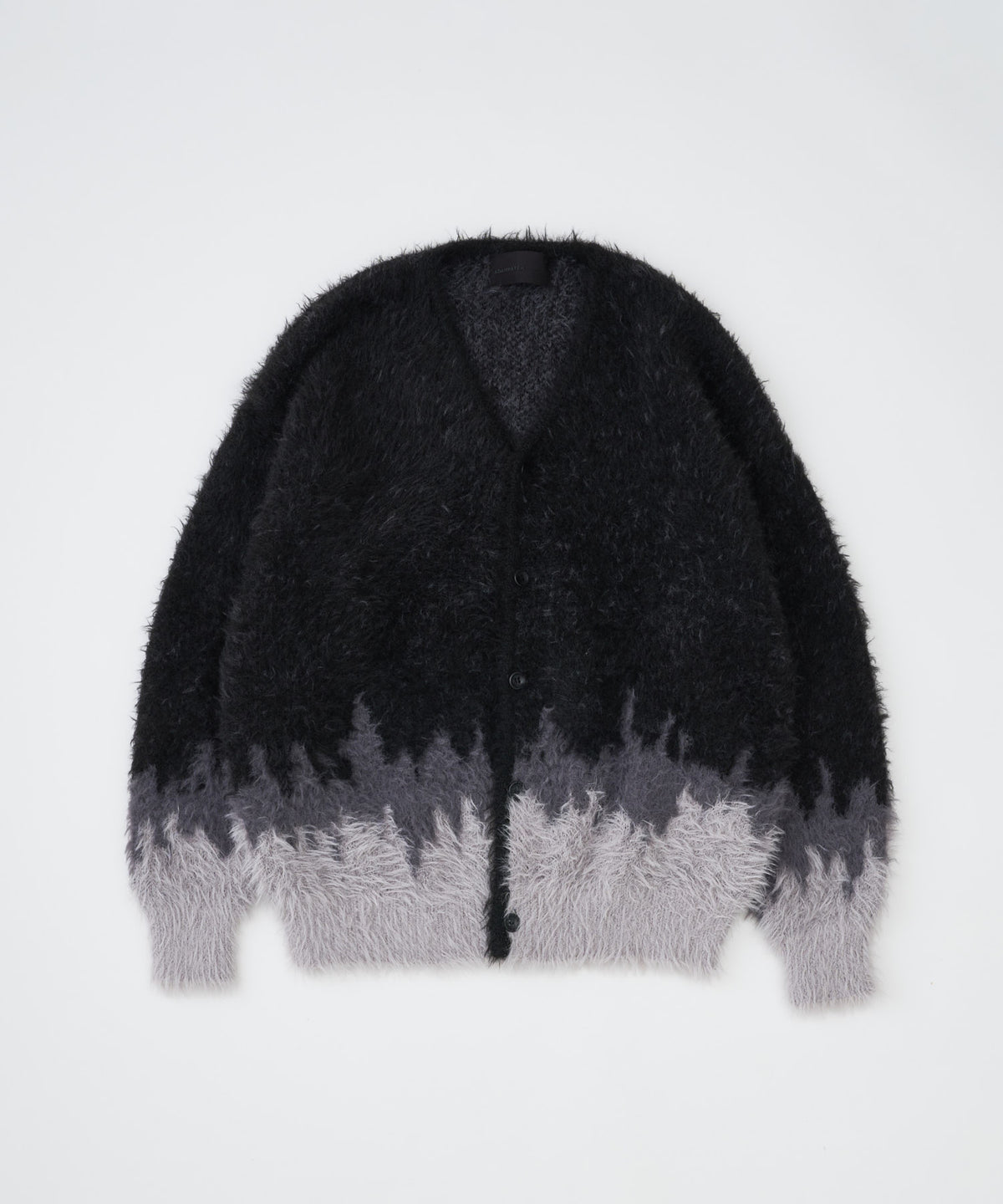 【予約】rough distortedchevron cardigan