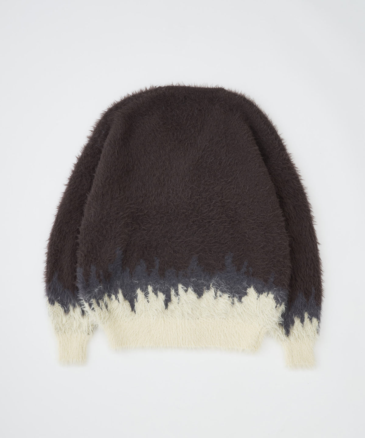 【予約】rough distortedchevron cardigan