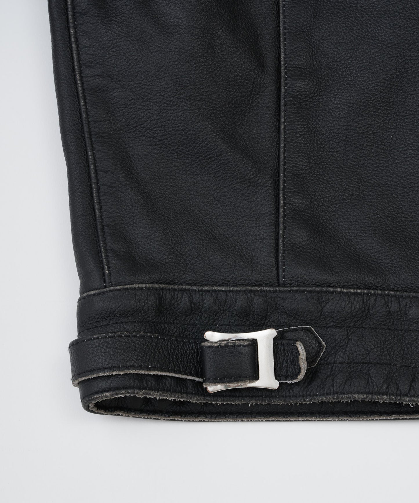 【予約】washed mute grainleather riders jacket
